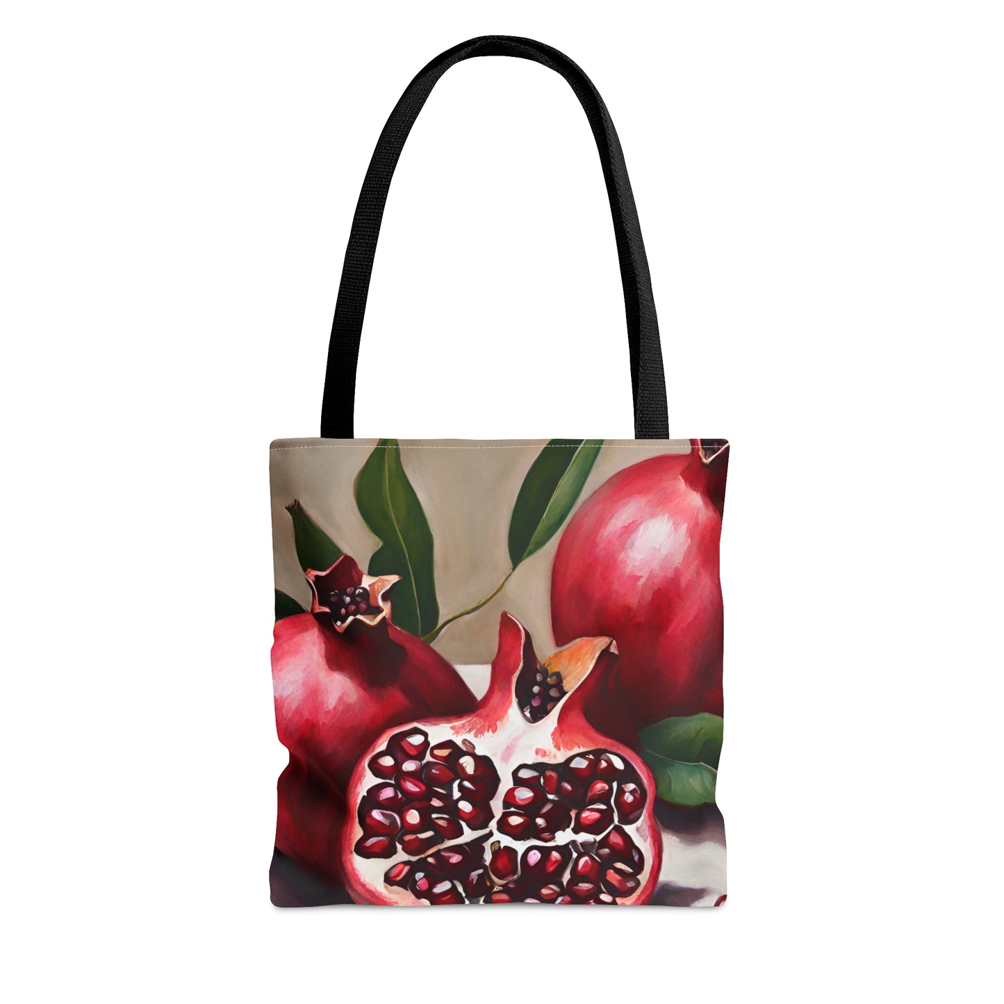 Pomegranate Tote Bag - Multiple Sizes (AOP) by Far Out Prints & Co.