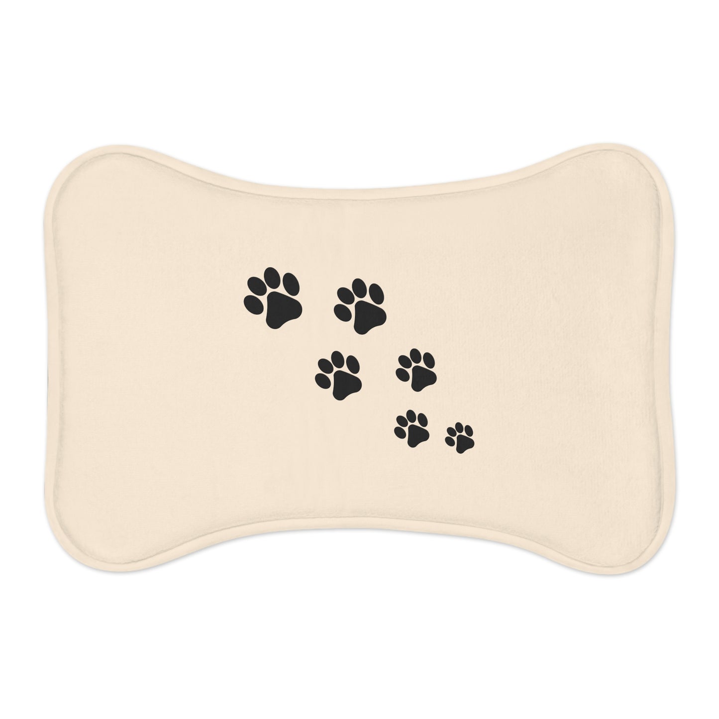 Dogs and Cats Footprints - Pet Feeding Mats - Pets Present Feeding Gift Animal Lovers Gifts Him Her Dog Cat Presents Animals