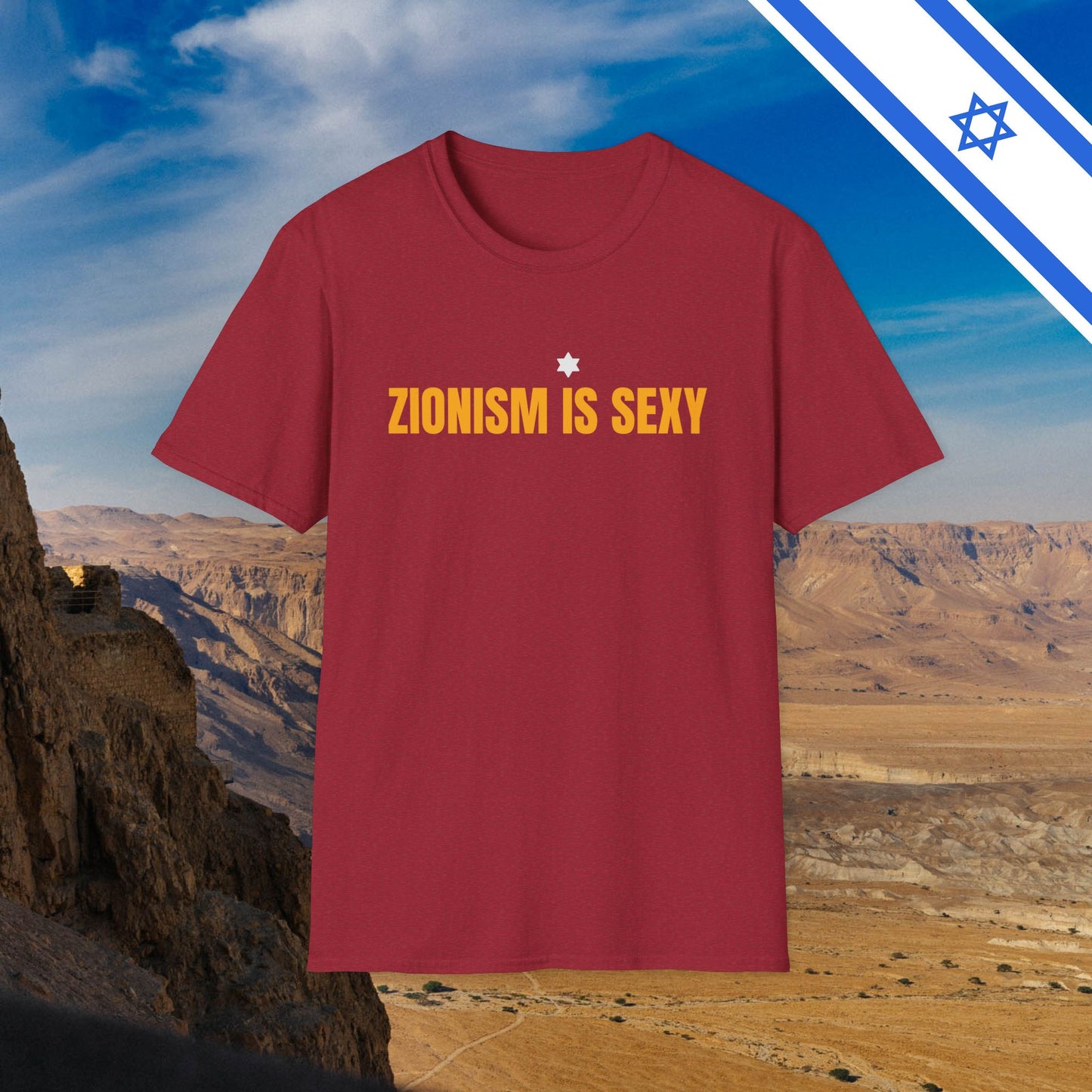 Zionism is Sexy - T-Shirt - Israel Israeli Jewish Judaism Zionist Bring Them Home - by Far Out Prints & Co.