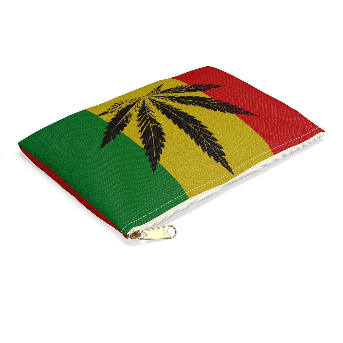 Rastafarian Marijuana - Accessory Pouch - Stoner Cannabis Weed Jewish Israeli Israel - by Far Out Prints & Co.