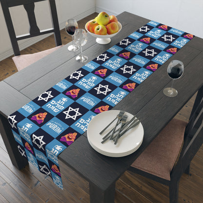 Festive Purim Table Runner