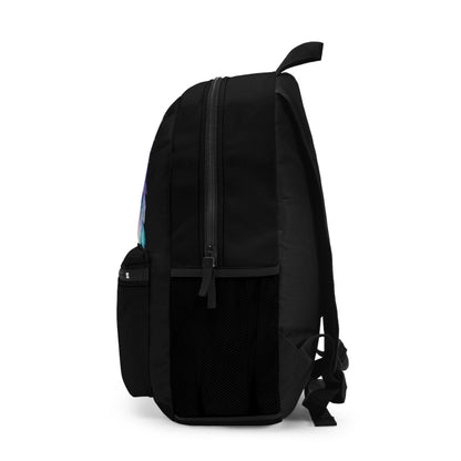 Watercolor Colorful Lion Backpack by Far Out Prints & Co.