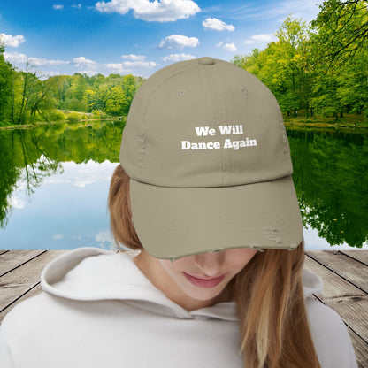 We Will Dance Again Hat Unisex Distressed Cap Israel Israeli Jewish Cap Judaica Jew Gift for Him Her Birthday Present Nova Cap