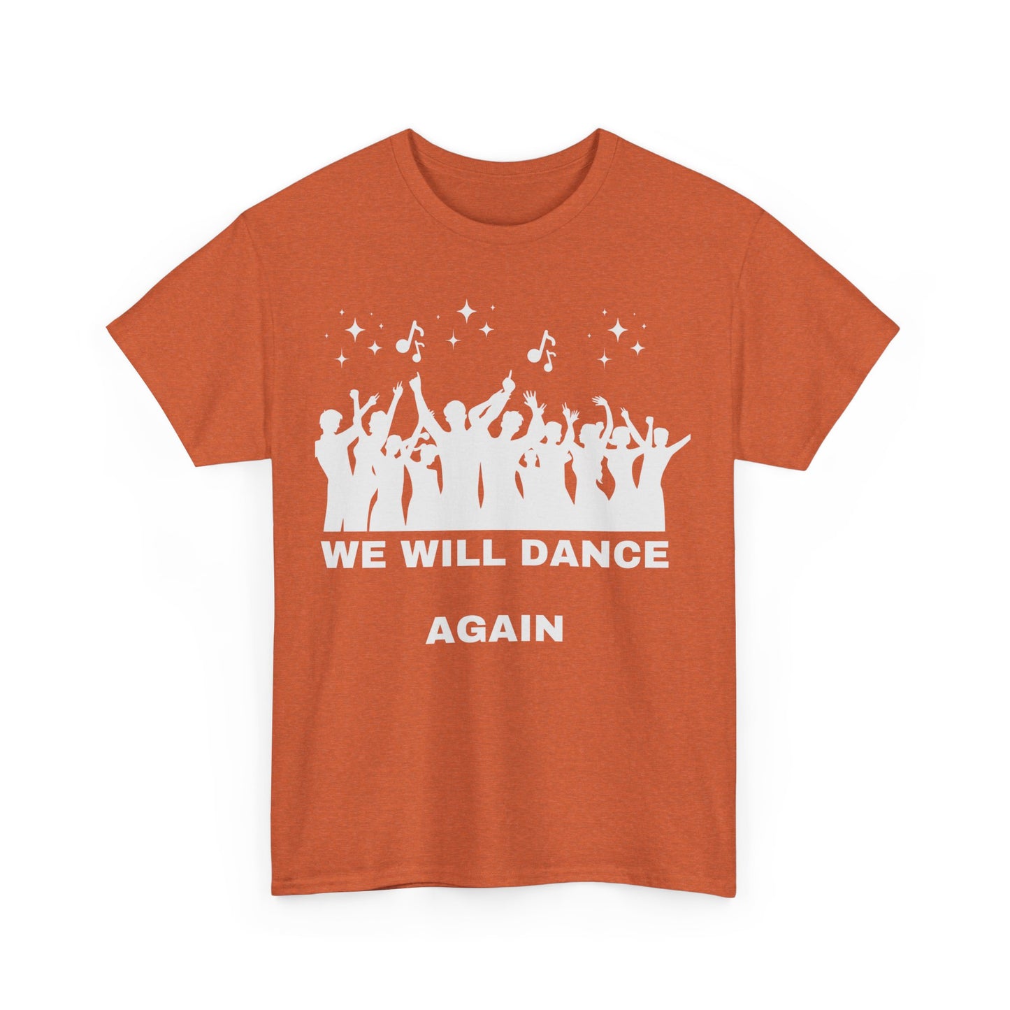 We Will Dance Again Tees  - Israeli Jewish Judaism - Premium Unisex Heavy Cotton T-shirt - by Far Out Prints & Co.