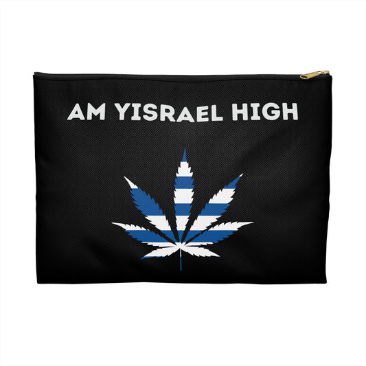 Am Yisrael High - Accessory Pouch Black