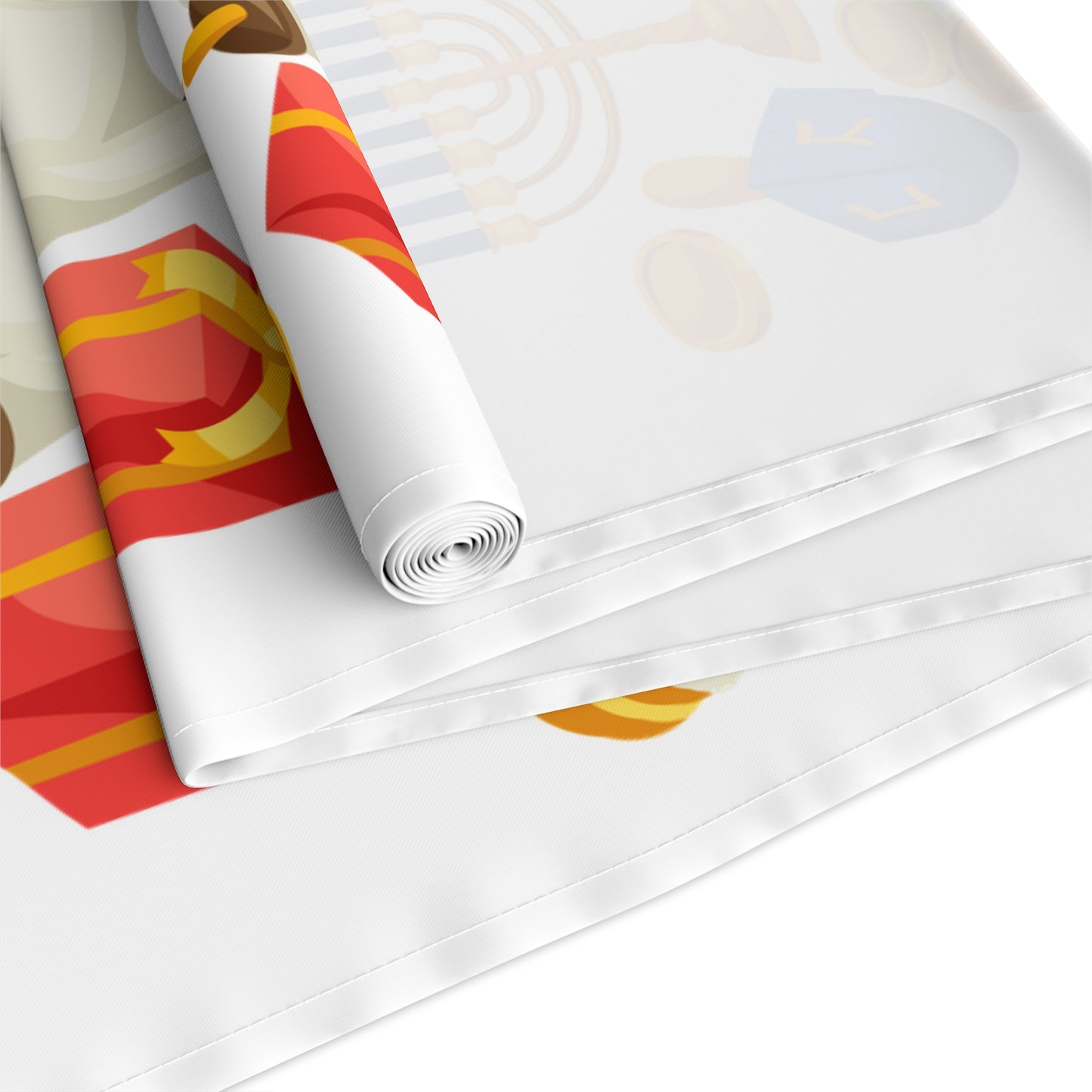 Hannukah Hanuka Hanukkah Chanukah Chanuka Chanukkah Channukah Chanukka 1 | Jewish Holiday Themed | Table Runner