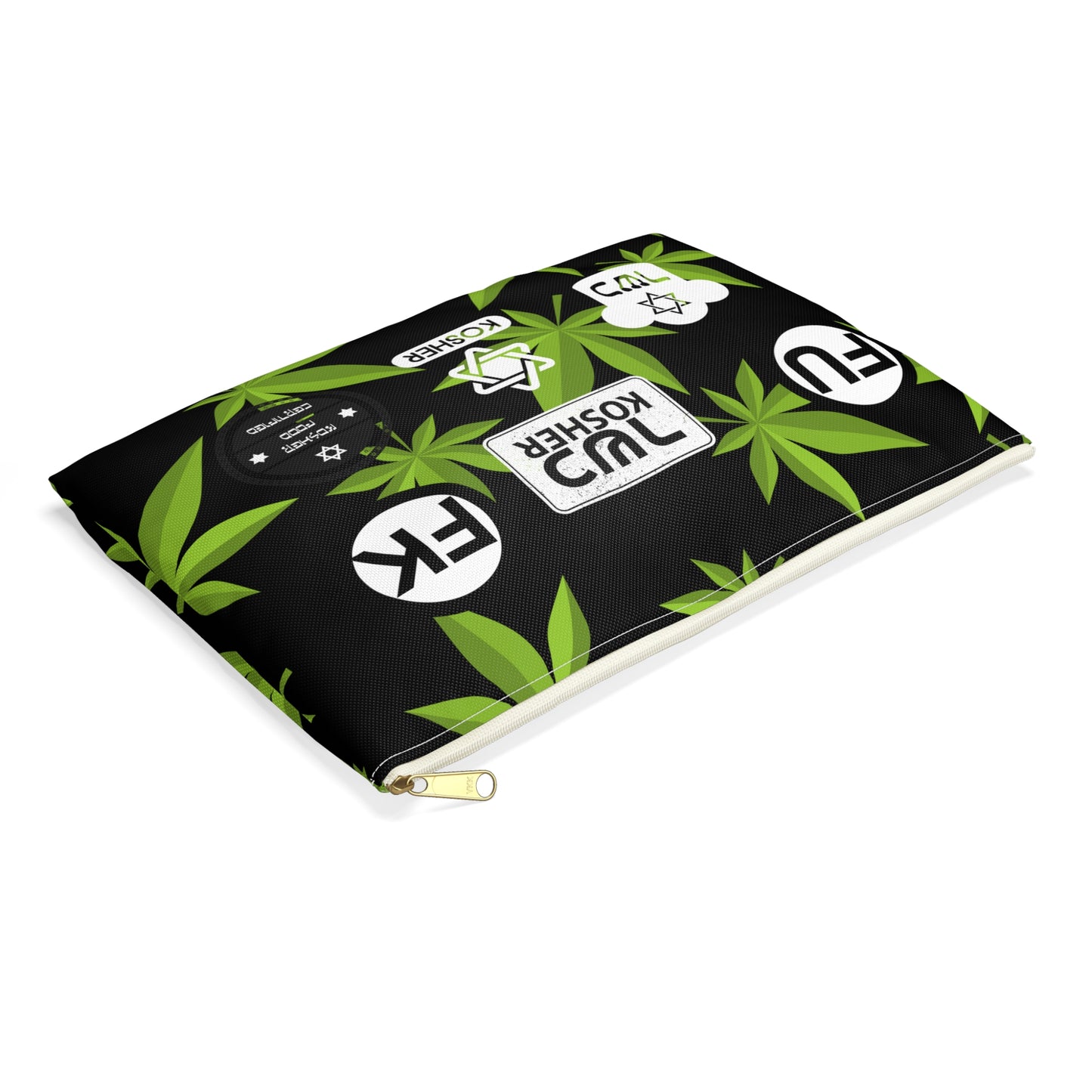 New Kosher Kush FK and FU certified - Accessory Pouch Black