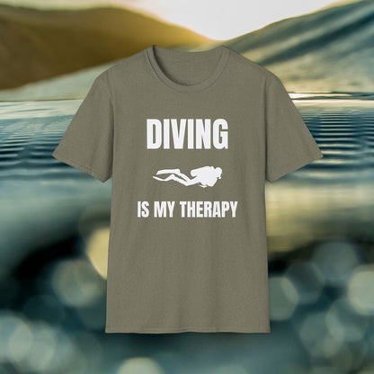 Diving Is My Therapy - Tshirt