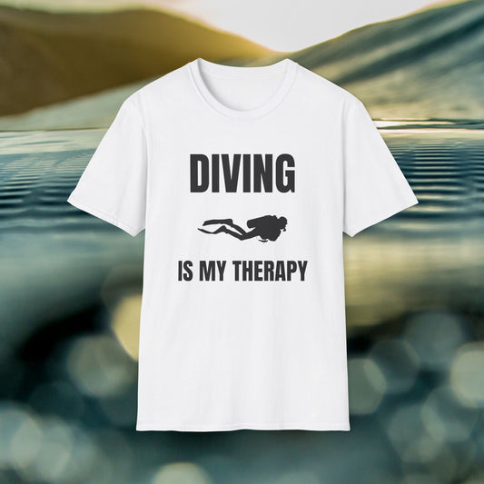Diving Is My Therapy - Tshirt