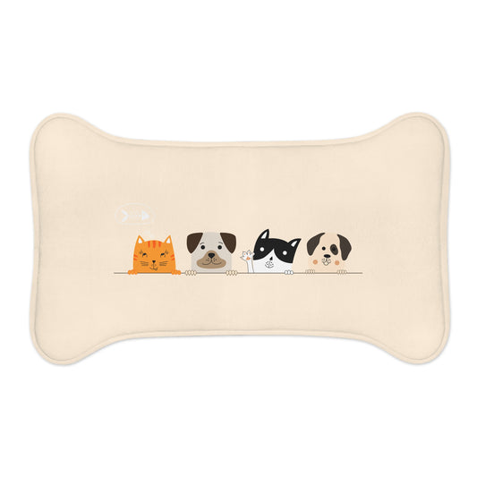 Dogs and Cats - Pet Feeding Mats - Pets Present Feeding Gift Animal Lovers Gifts Him Her Dog Cat Presents Animals