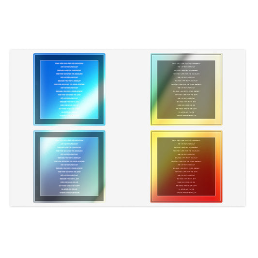 First They Came for the Communists Quote Israeli Support Israel Jewish Judaism Judaica Sticker Sheet Bundle, 10pcs by Far Out Prints & Co