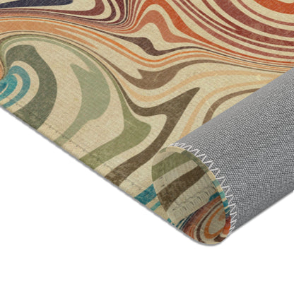 Retro Marble Area Rugs Melt Rug Carpet Design Rug Gift for Home Decor Him or Her Present House Design Theme Israeli Jewish Israel Support