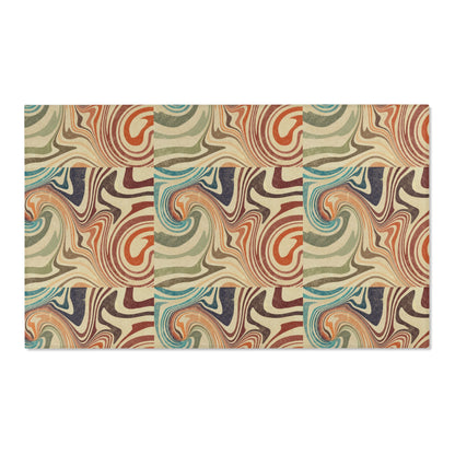 Retro Marble Area Rugs Melt Rug Carpet Design Rug Gift for Home Decor Him or Her Present House Design Theme Israeli Jewish Israel Support