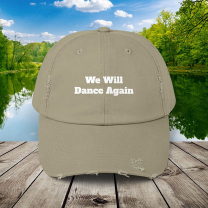 We Will Dance Again Hat Unisex Distressed Cap Israel Israeli Jewish Cap Judaica Jew Gift for Him Her Birthday Present Nova Cap