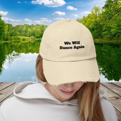 We Will Dance Again Hat Unisex Distressed Cap Israel Israeli Jewish Cap Judaica Jew Gift for Him Her Birthday Present Nova Cap
