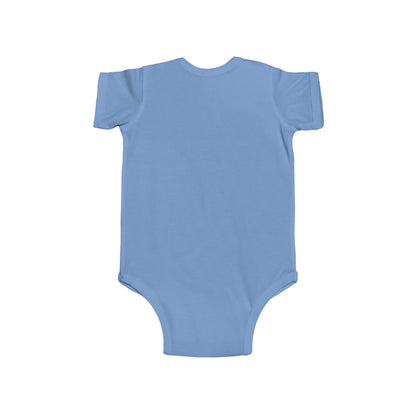 Am Yisrael Chai | Infant Fine Jersey Bodysuit | Jewish Judaism Israel Israeli Gifts Newborn Baby Shower Presents First Birthday