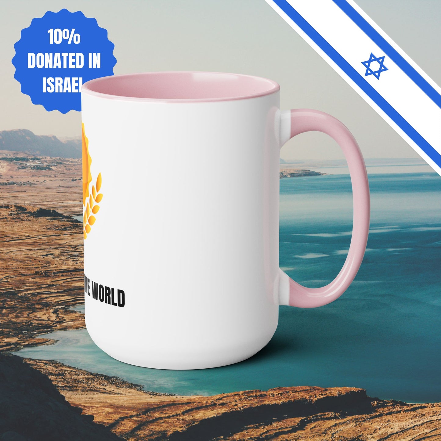 Best Bubbe In The World | Two-Tone Coffee Mugs, 15oz | No 1 Funny Jewish Mug Gifts Coffee Gift for Safta Zayde Mom | Far Out Prints & Co.