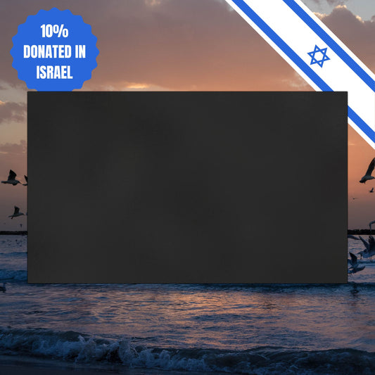 Israel Hostage Flag Car Magnet