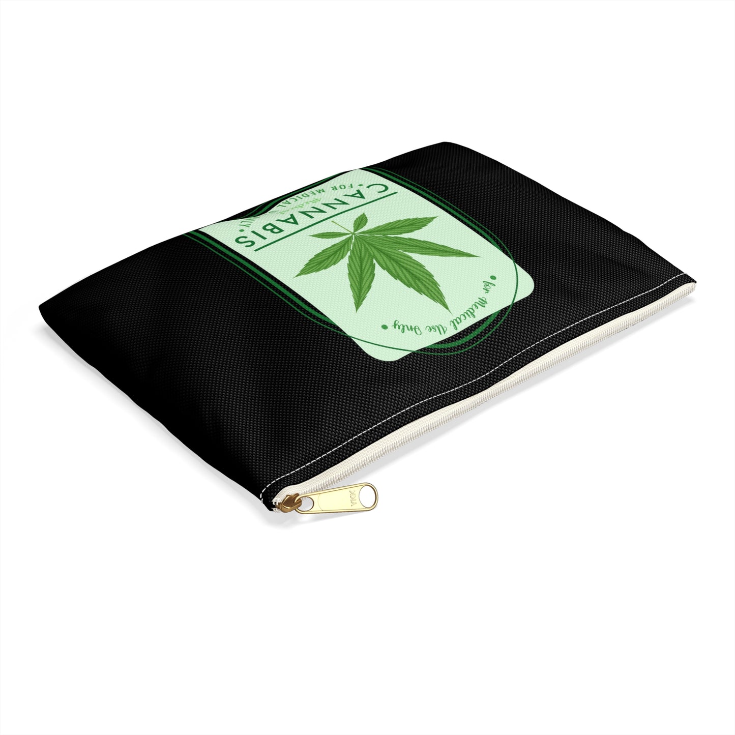 Medical Medicinal Use Only Stash Bag - Accessory Pouch Black - Stoner Cannabis Weed Jewish Israeli Israel