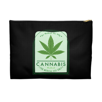 Medical Medicinal Use Only Stash Bag - Accessory Pouch Black - Stoner Cannabis Weed Jewish Israeli Israel