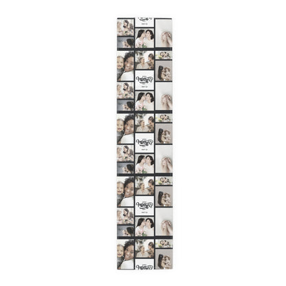 Custom Photo Collage Table Runner