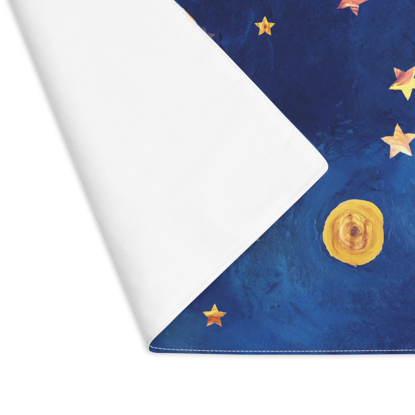 Starry Night Themed - Artistic Stars Painting Van Gogh - Placemat, 1pc -  by Far Out Prints & Co.