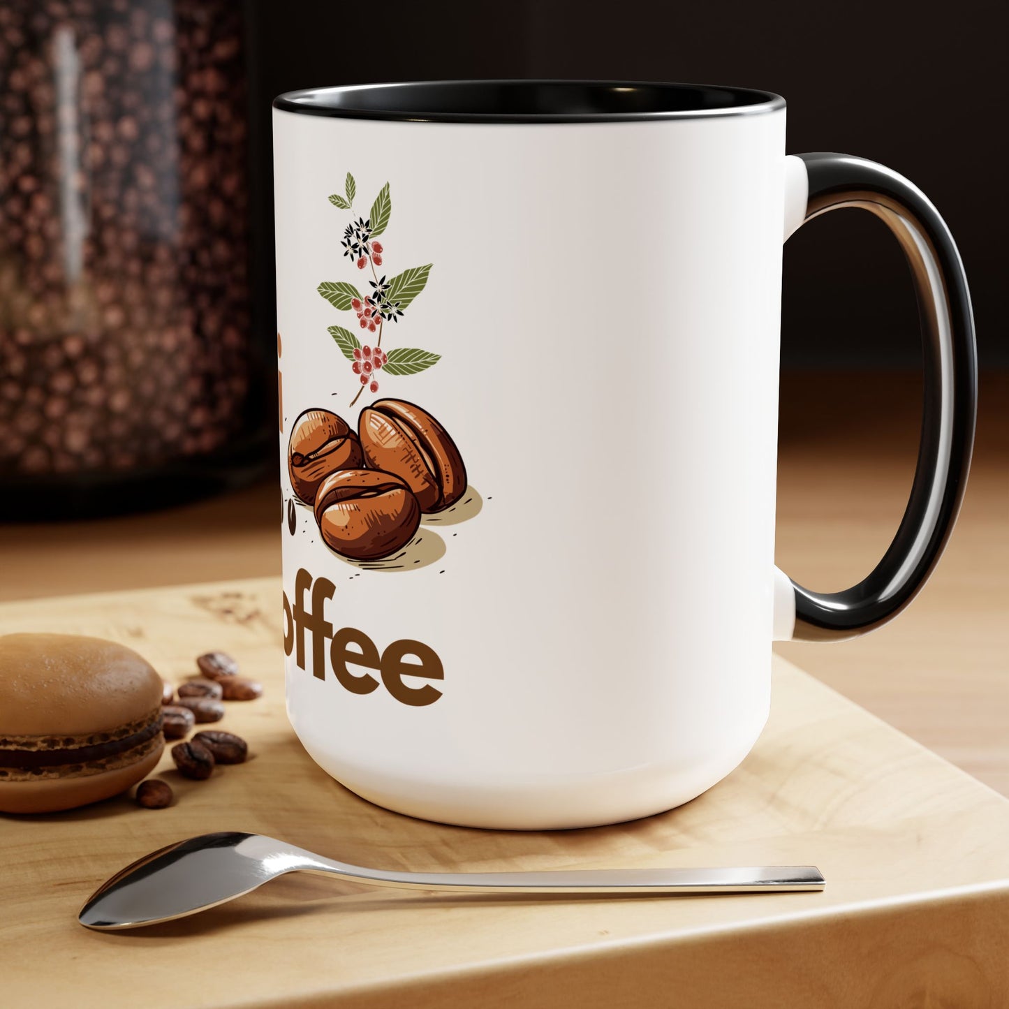 Borei Pri HaCoffee Two-Tone Coffee Mug