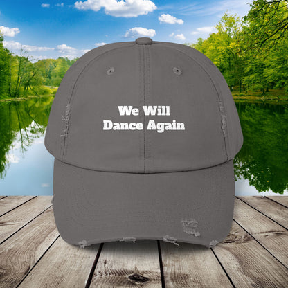We Will Dance Again Hat Unisex Distressed Cap Israel Israeli Jewish Cap Judaica Jew Gift for Him Her Birthday Present Nova Cap