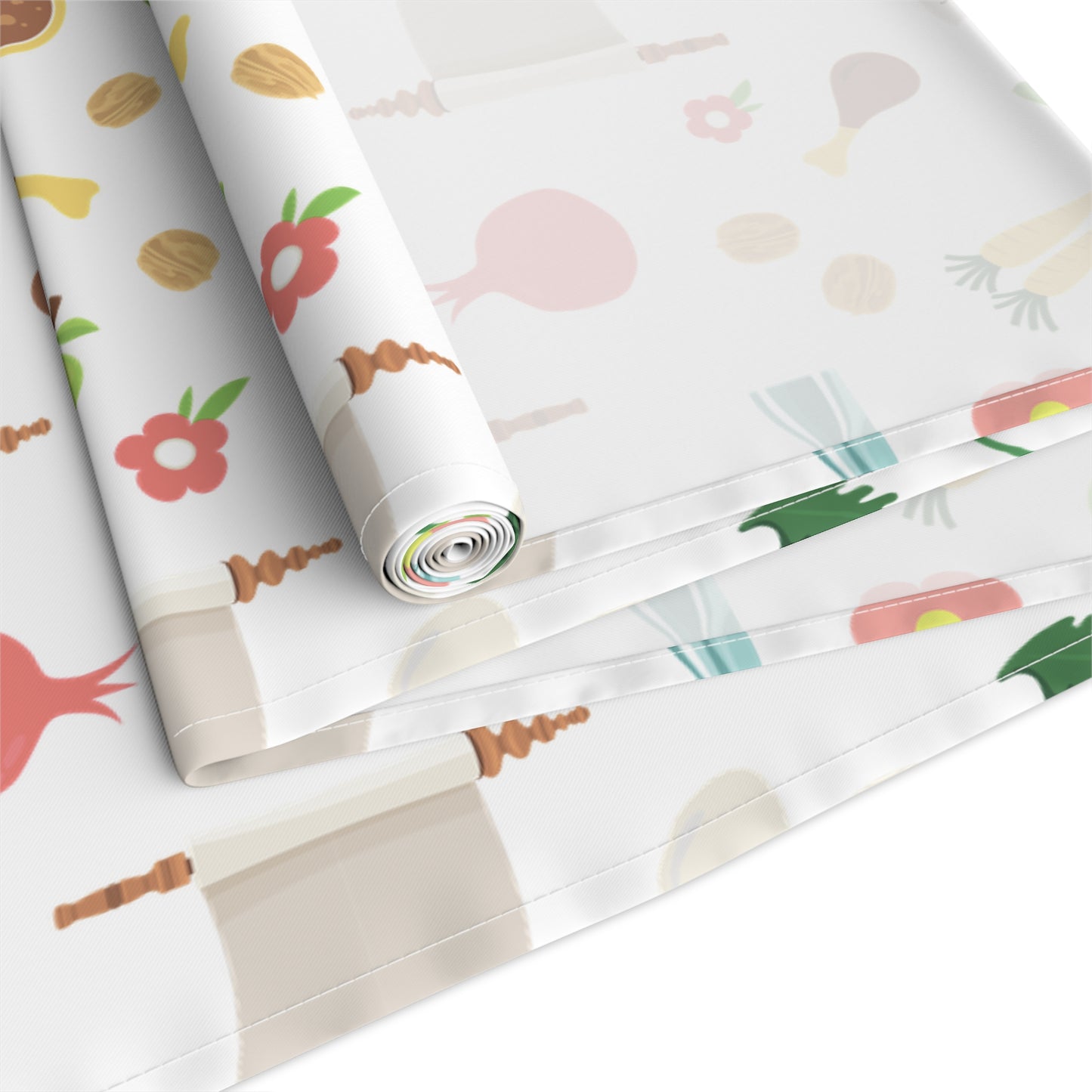 Happy Passover | Israel Israeli Judaism Judaica Jewish Holiday Themed | Table Runner | by Far Out Prints & Co.