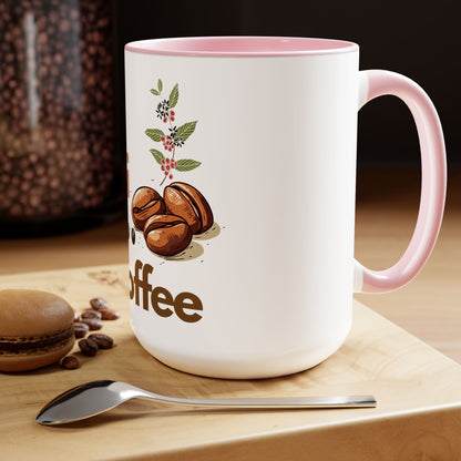 Borei Pri HaCoffee Two-Tone Coffee Mug