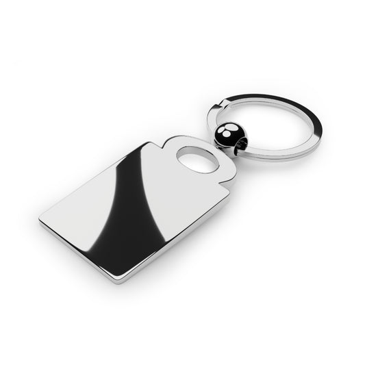 Scuba Diver Down Diving Flag | Rectangle Photo Keyring | by Far Out Prints & Co