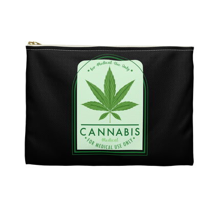 Medical Medicinal Use Only Stash Bag - Accessory Pouch Black - Stoner Cannabis Weed Jewish Israeli Israel