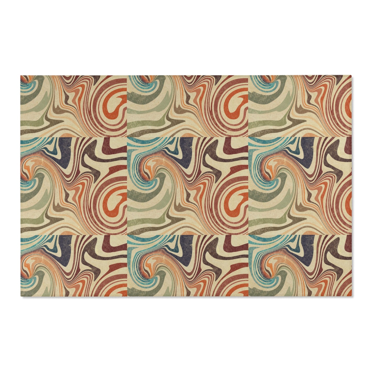 Retro Marble Area Rugs Melt Rug Carpet Design Rug Gift for Home Decor Him or Her Present House Design Theme Israeli Jewish Israel Support