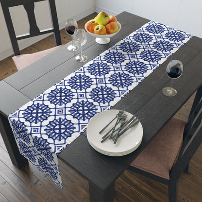Moroccan Design Pattern 1 | Jewish Holiday Themed | Table Runner | by Far Out Prints & Co.