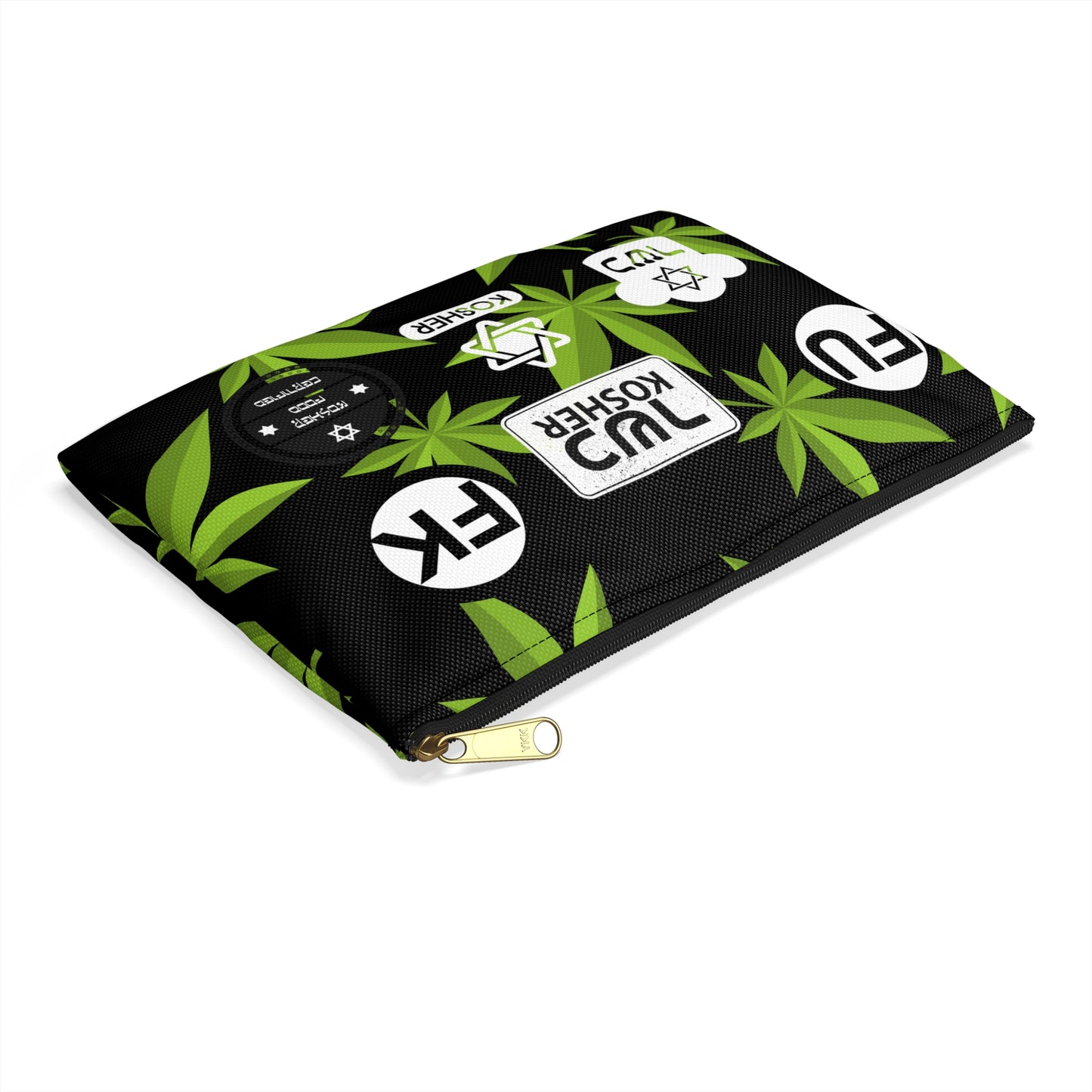 New Kosher Kush FK and FU certified - Accessory Pouch Black