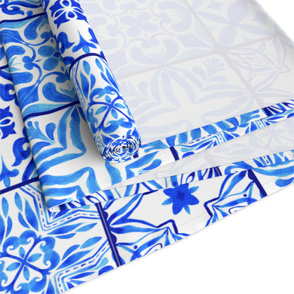 Moroccan Design Pattern 2 | Jewish Holiday Themed | Table Runner | by Far Out Prints & Co.