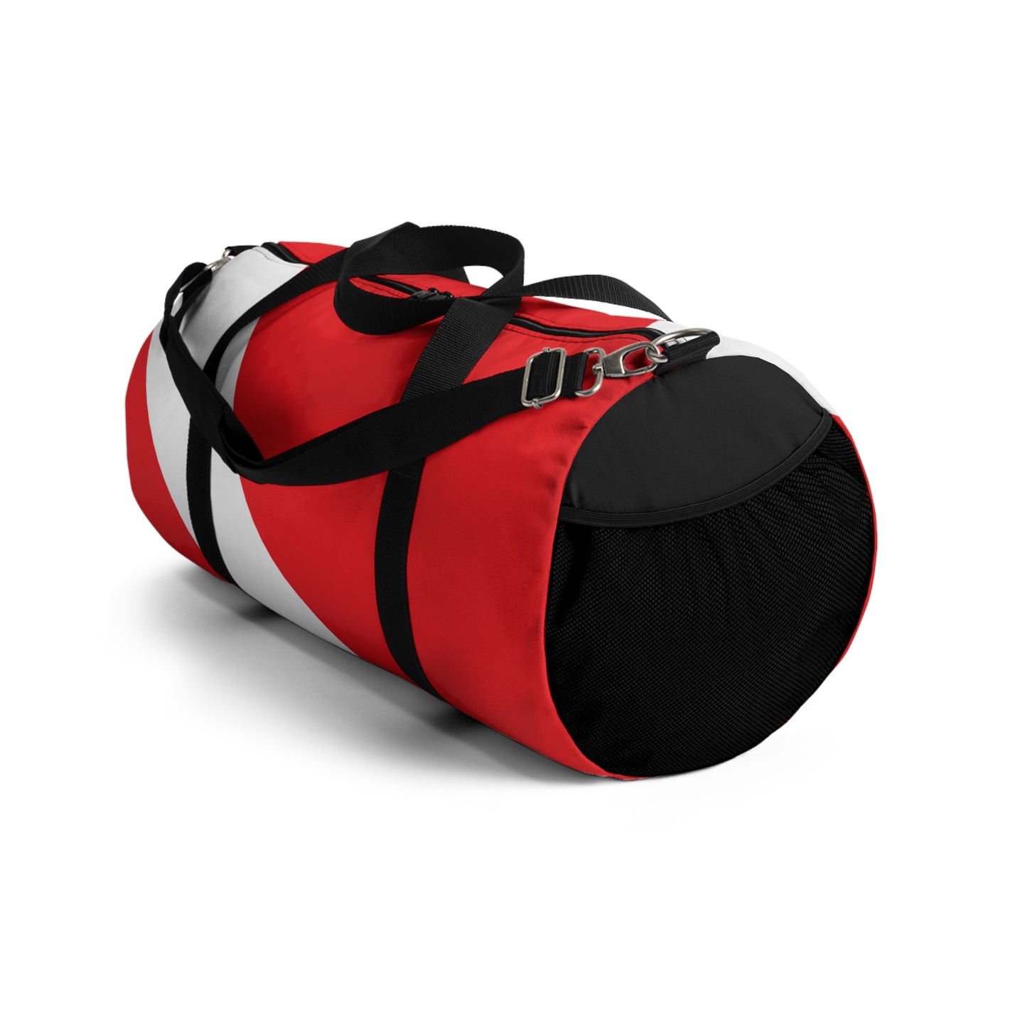 Scuba Diver Down Flag Premium Duffel Bag | by Far Out Prints & Co