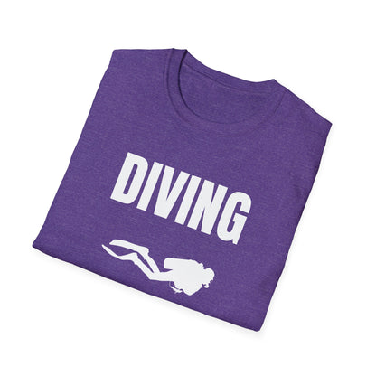 Diving Is My Therapy - Tshirt
