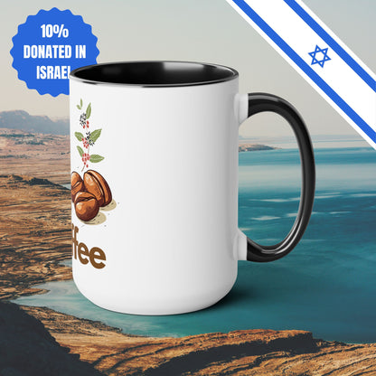 Borei Pri HaCoffee Two-Tone Coffee Mug