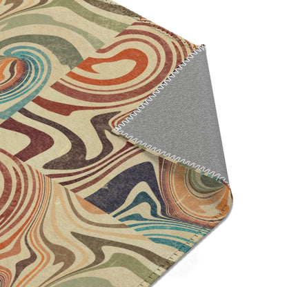 Retro Marble Area Rugs Melt Rug Carpet Design Rug Gift for Home Decor Him or Her Present House Design Theme Israeli Jewish Israel Support