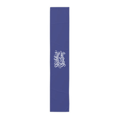 Shabbat Shalom Table Runner: A Stunning Shabbos Event Accessory, Memories gift Israel Israeli Judaism Judaica Jewish Holiday Themed