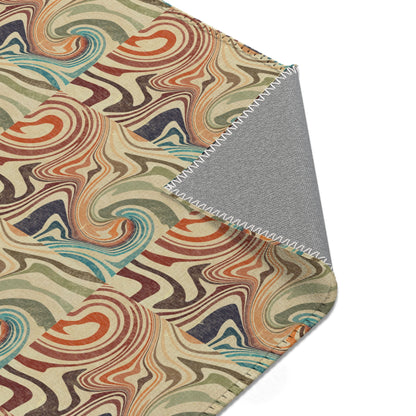 Retro Marble Area Rugs Melt Rug Carpet Design Rug Gift for Home Decor Him or Her Present House Design Theme Israeli Jewish Israel Support