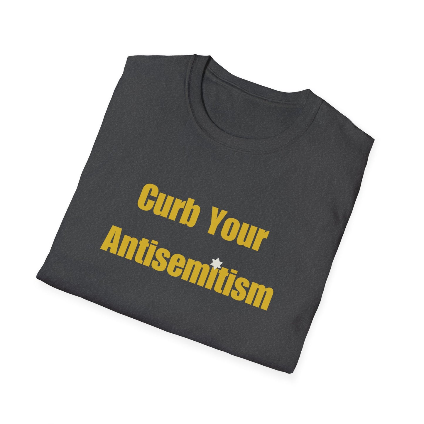 Curb Your Antisemitism Unisex Softstyle T-Shirt