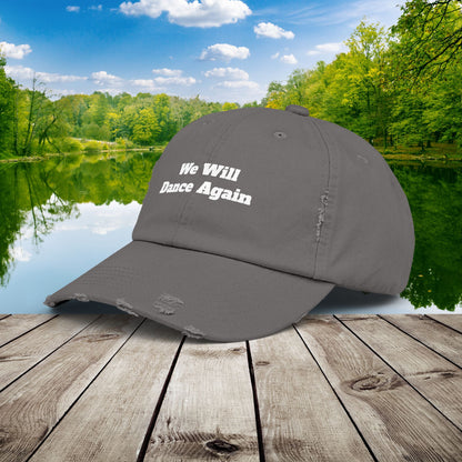 We Will Dance Again Hat Unisex Distressed Cap Israel Israeli Jewish Cap Judaica Jew Gift for Him Her Birthday Present Nova Cap