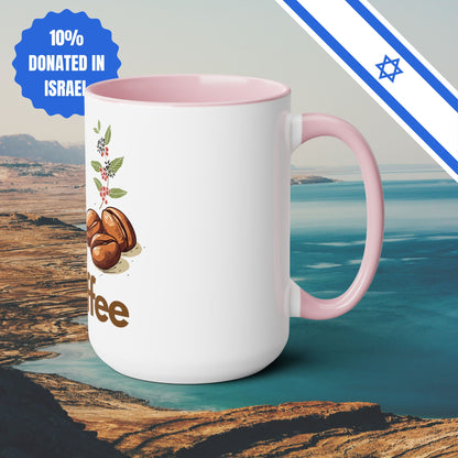 Borei Pri HaCoffee Two-Tone Coffee Mug
