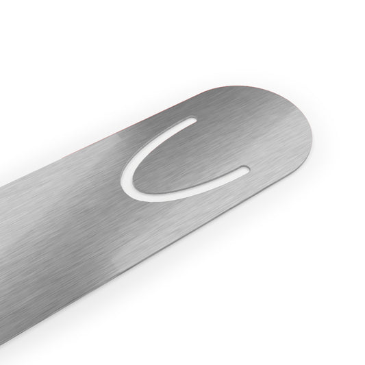Aluminum Bookmark with Scuba Diver Down Flag Design, Robust Page Holder, Perfect for Diving Enthusiasts and Avid Readers, Unique Gift