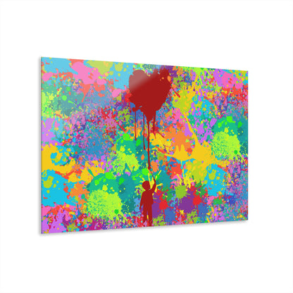 Israeli Wall Art Print Home Decor Gift for Him or Her Housewarming Present Missing in the Chaos 36x24