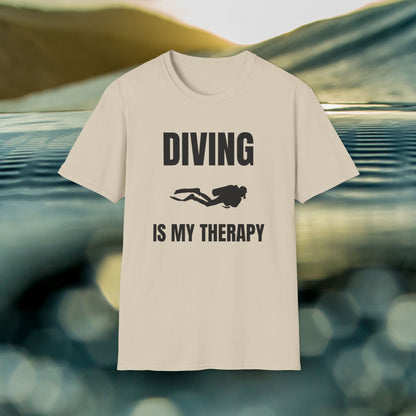 Diving Is My Therapy - Tshirt