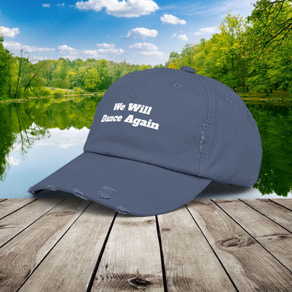We Will Dance Again Hat Unisex Distressed Cap Israel Israeli Jewish Cap Judaica Jew Gift for Him Her Birthday Present Nova Cap