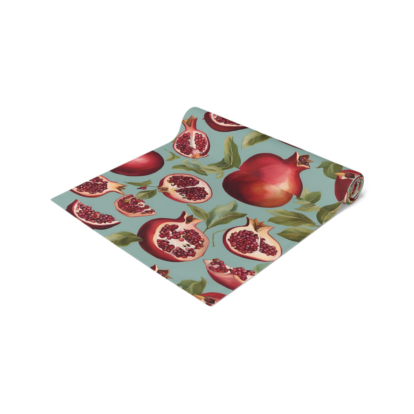 Rosh Hashanah Rosh HaShanah Rosh HaShana Rosh Ha-Shanah Pomegranate Jewish Table Runner Israel Israeli Hebrew Judaism Holiday Table Runner